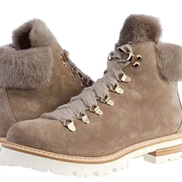 AGLTanSuede Fur Lined Boots