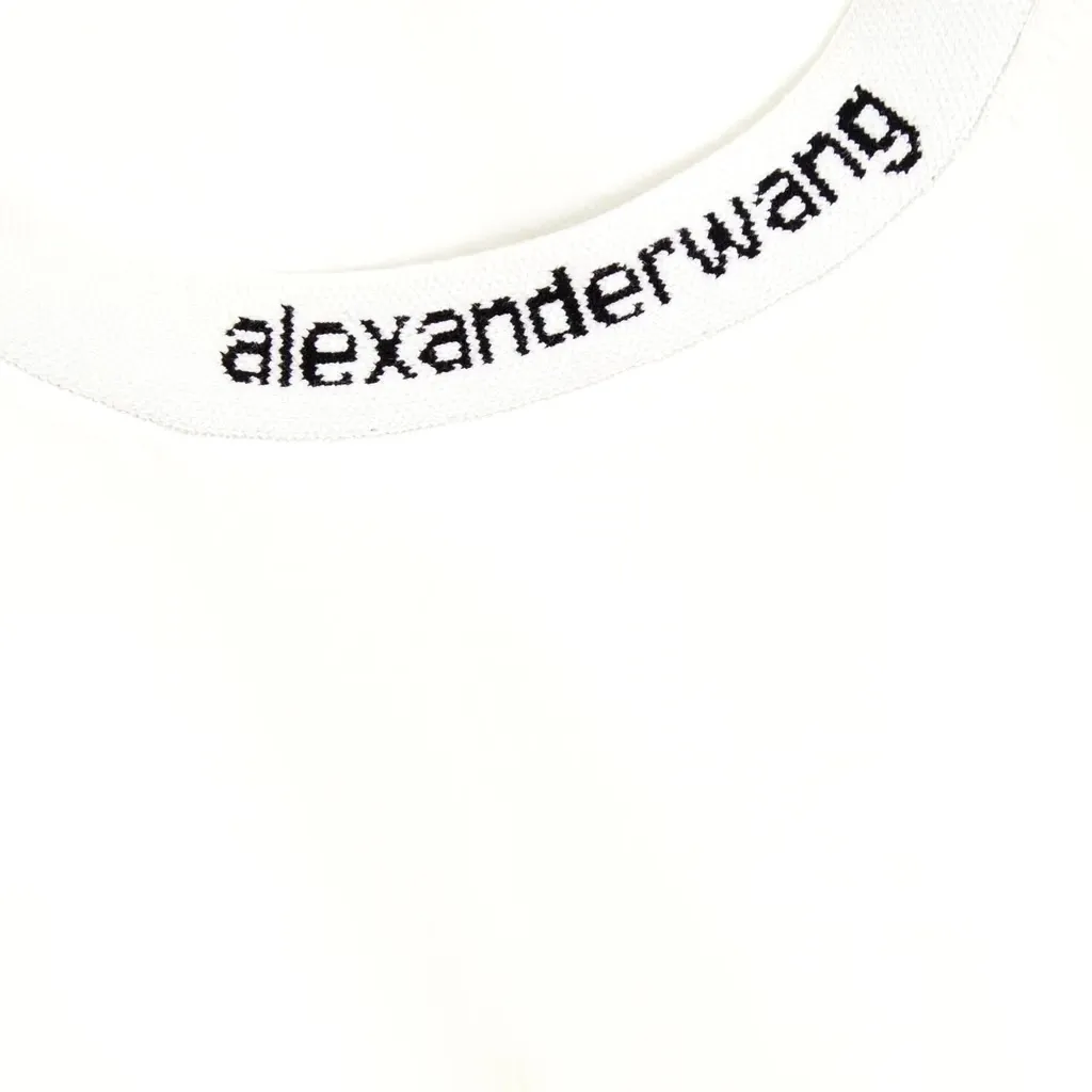 Alexander Wang  |Casual Style U-Neck Long Sleeves Plain Logo