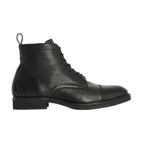 ALLSAINTS Drago Lace-Up Leather Boots - Black