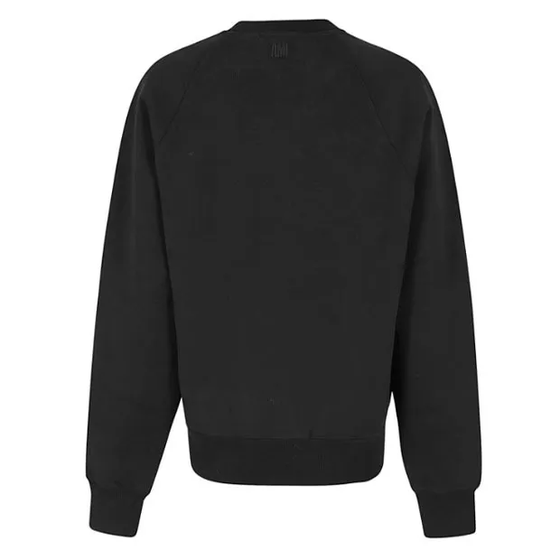 AMI PARIS  |Crew Neck Heart Casual Style Wool Long Sleeves Plain Logo