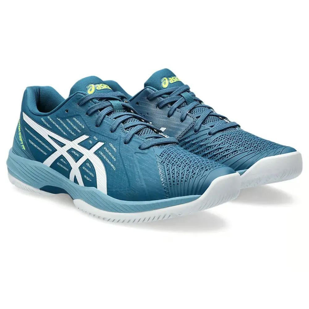 ASICS Men's Solution Swift FF Tennis Shoe (Restful Teal/White)