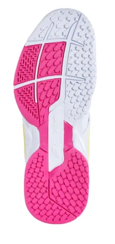 Babolat Propulse Fury All Court Women's Shoes [White/Sulphur Spring]