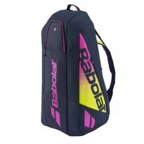 Babolat Pure Aero Rafa 2023 6R Tennis Kit Bag (Yellow/Pink/Blue)