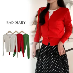 BADDIARY  |Casual Style Long Sleeves Plain Office Style Elegant Style