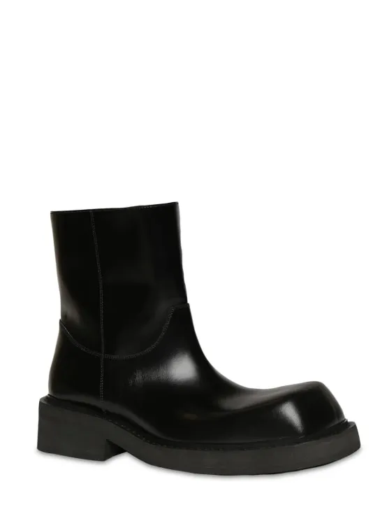 Balenciaga   Inspector Bootie leather boots 