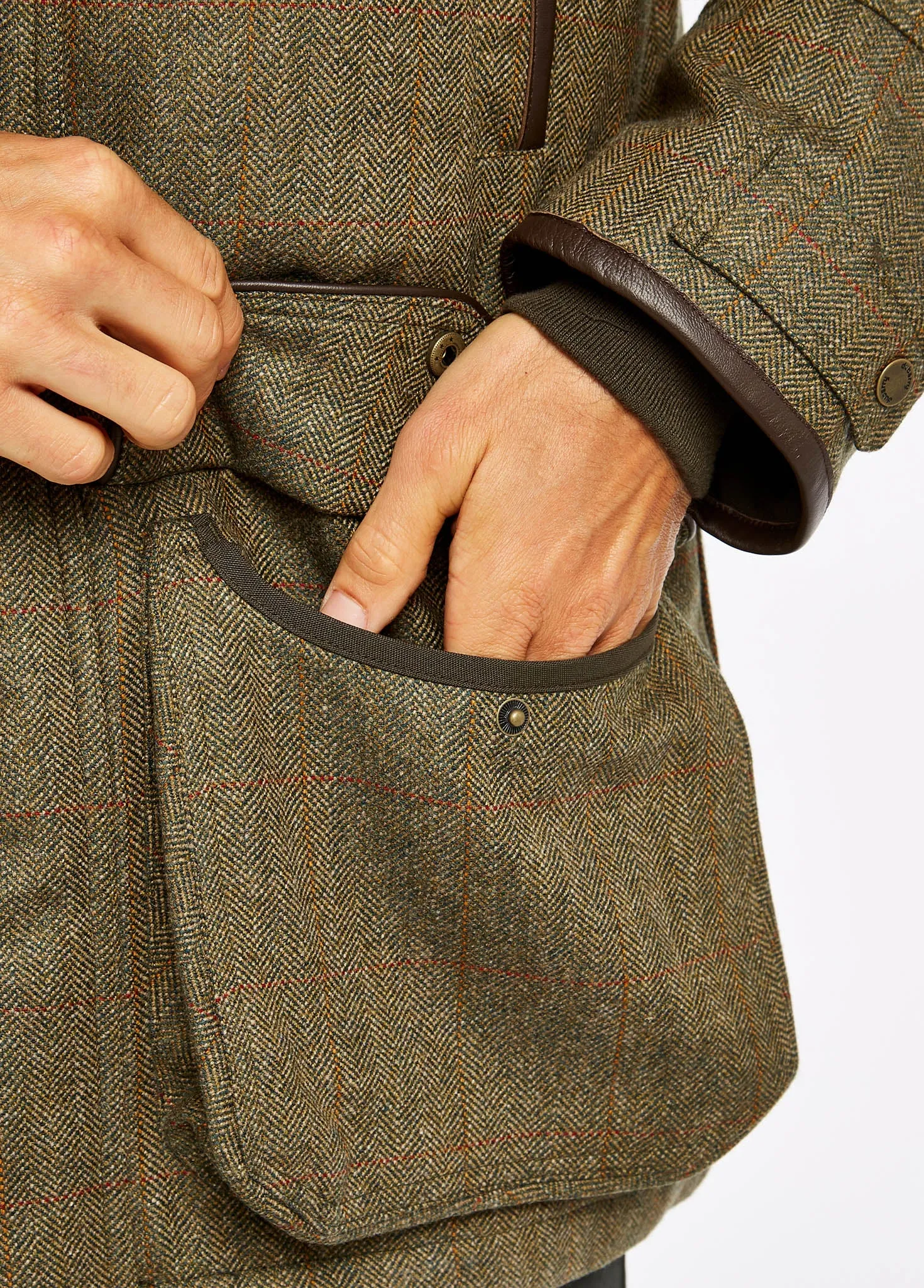 Ballinturbet Tweed Jacket - Cedar