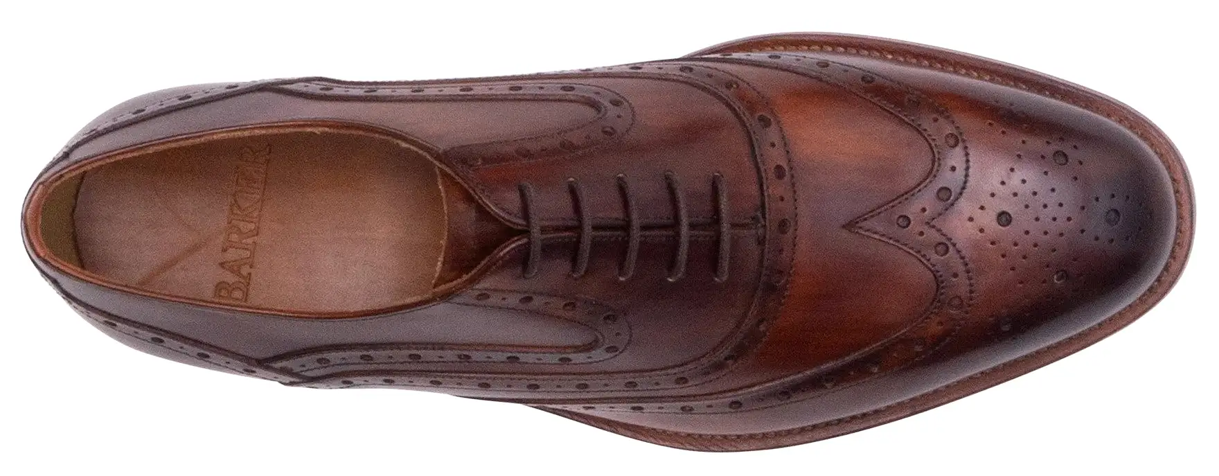 Barker Liffey 4781 Mens Leather Lace Up Brogue Shoe