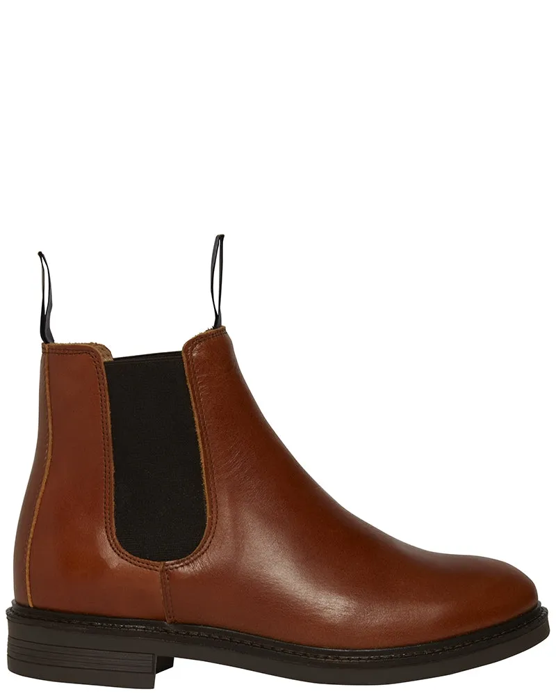 Berkeley - Ws Chelsea Leather Boots Cognac