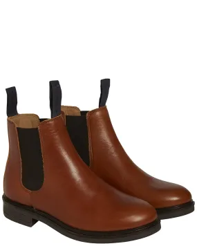 Berkeley - Ws Chelsea Leather Boots Cognac