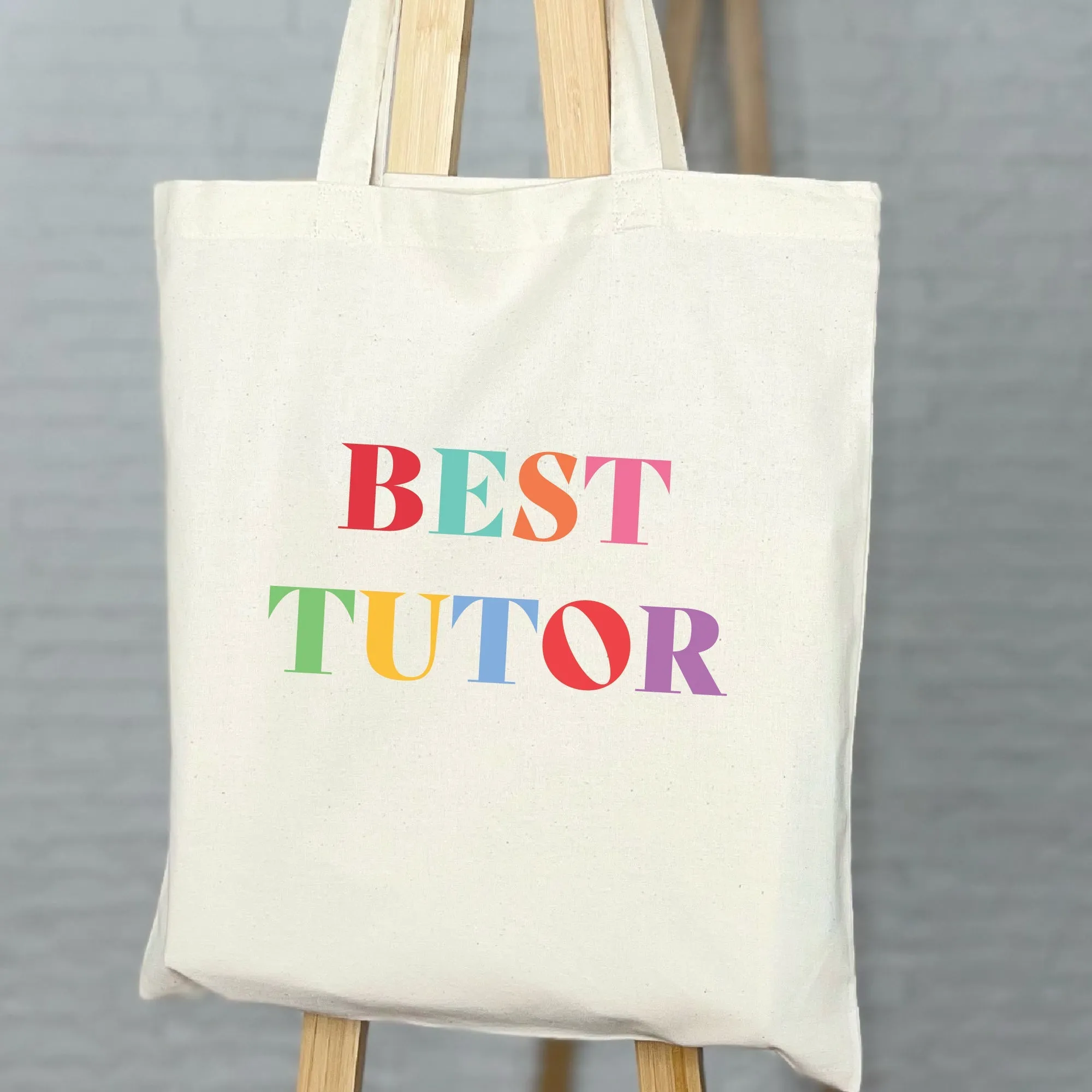 Best Teaching Assistant Bright Tote Bag