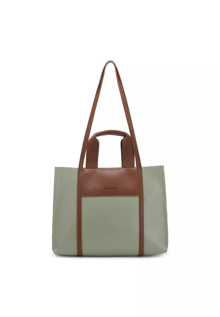 Bethany Roma Bethany Roma Women's Medium Tote Shoulder Bag - Green 20BR51