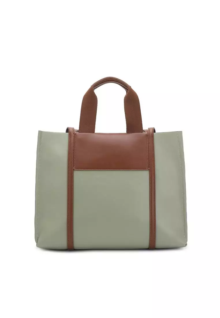 Bethany Roma Bethany Roma Women's Medium Tote Shoulder Bag - Green 20BR51