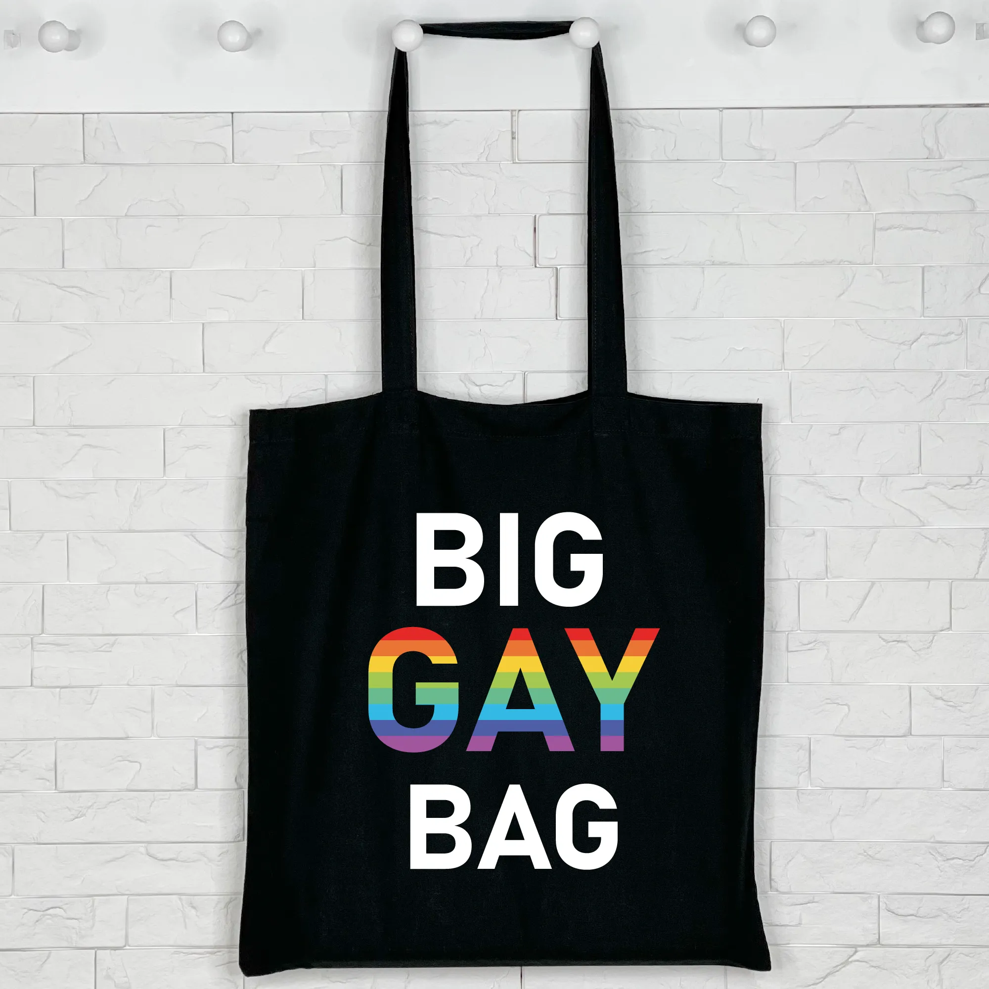 Big Gay Bag Pride Tote Bag