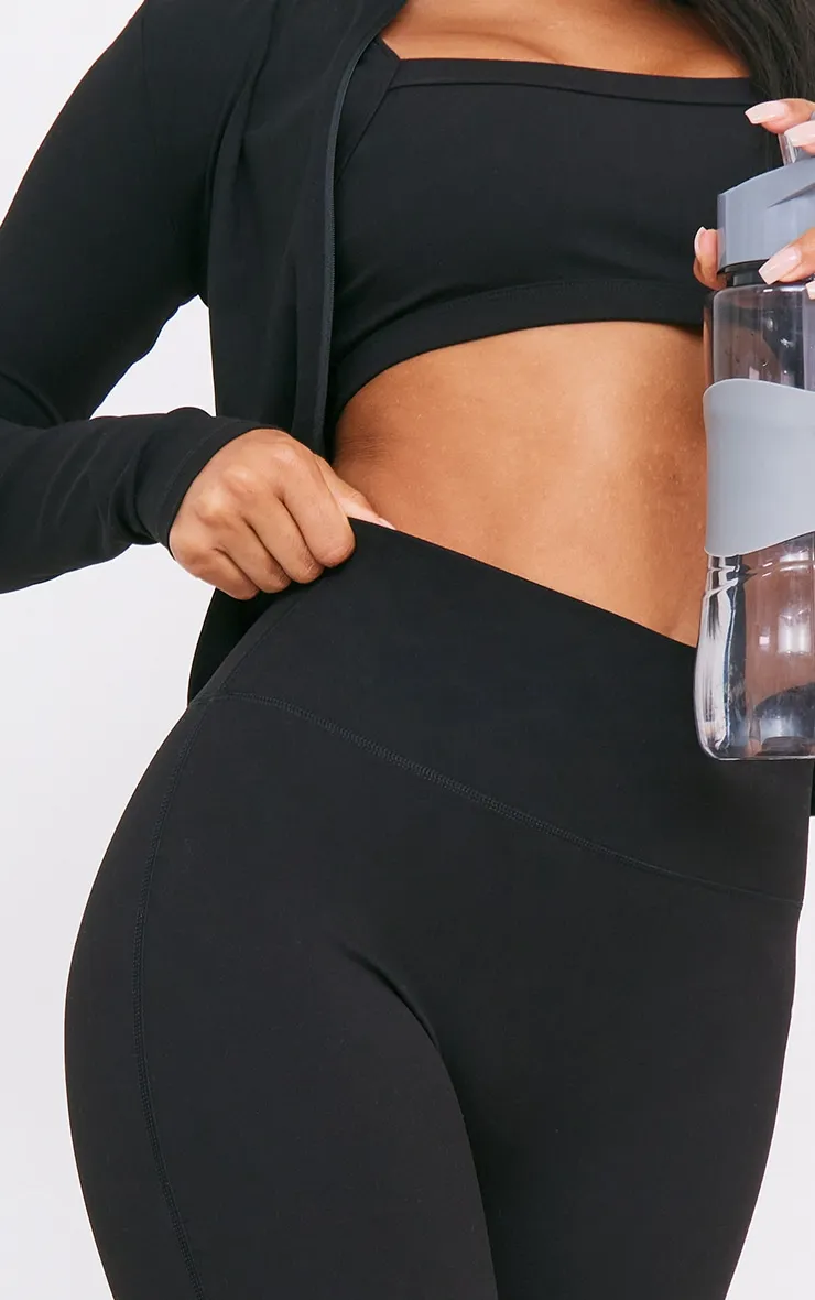 Black Sculpt High Waist Gym Leggings | Activewear