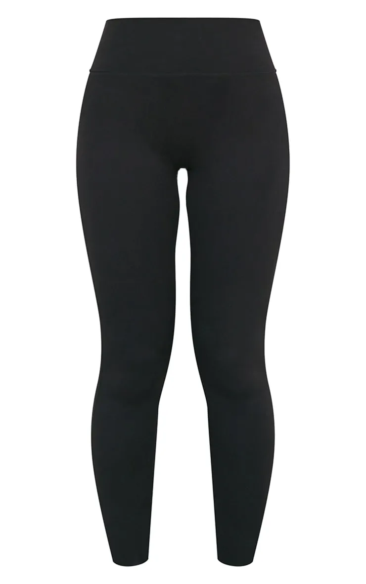 Black Sculpt High Waist Gym Leggings | Activewear