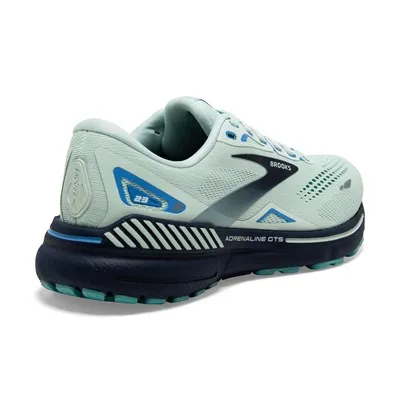 Brooks Women’s Adrenaline GTS 23 Athletic Shoes-Blue Glass/Nile Blue/Marina