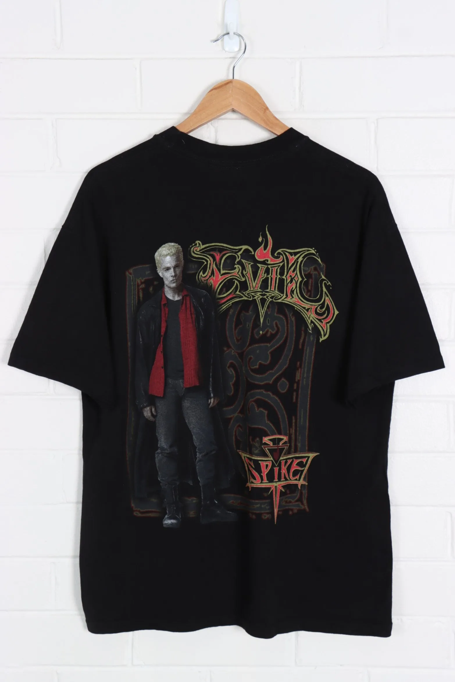 Buffy the Vampire Slayer 2001 Good vs Evil Spike T-Shirt (L)