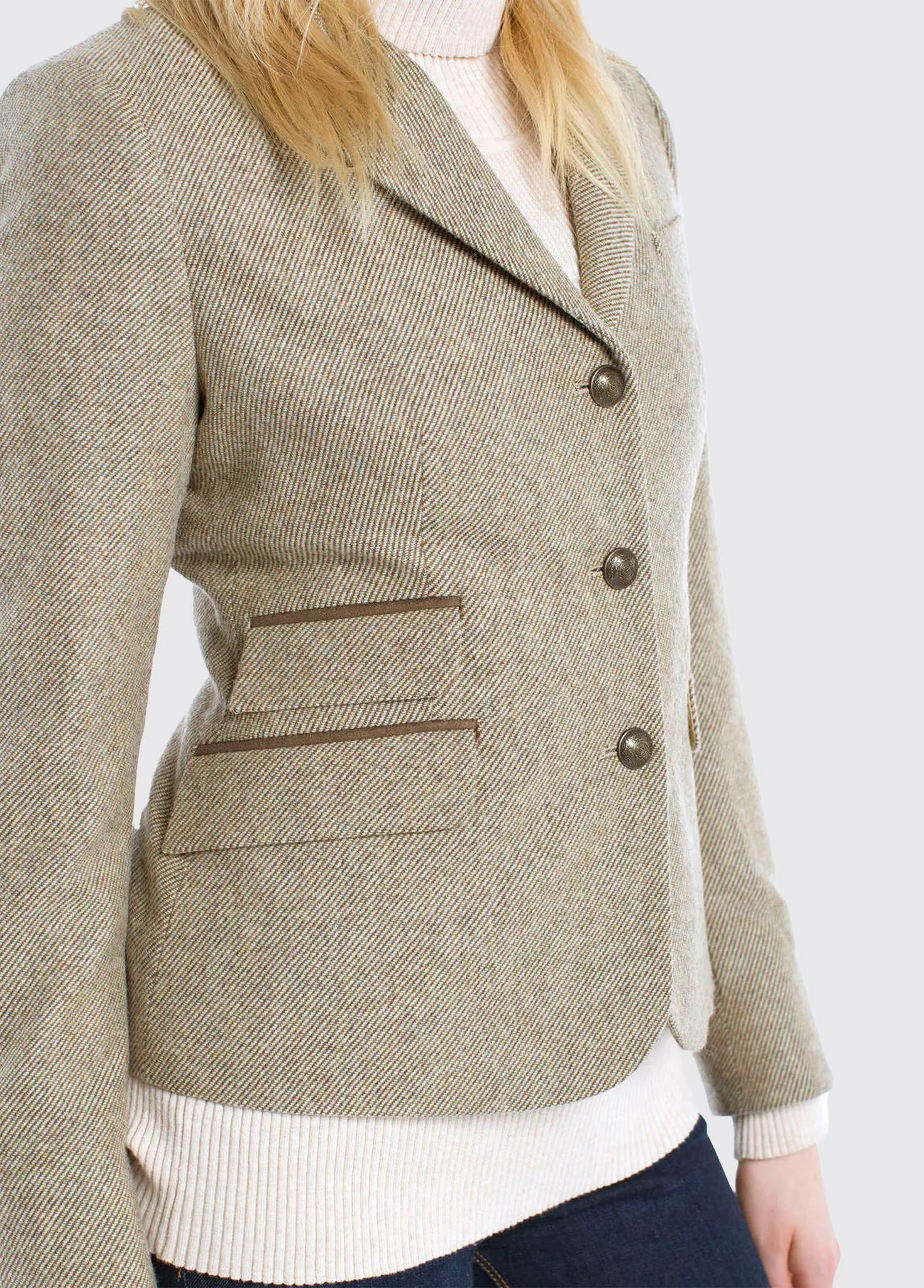 Buttercup Tweed Jacket - Sable