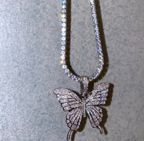 Butterfly Tennis Chain