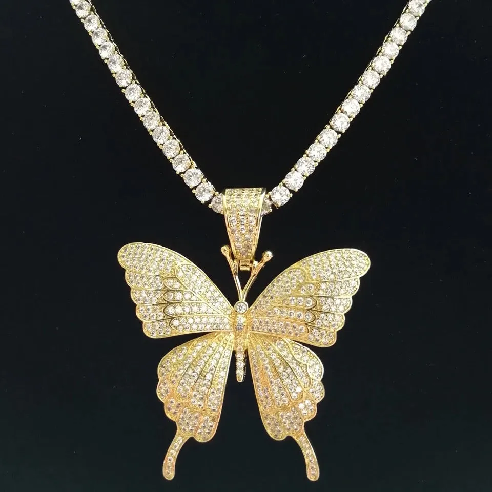 Butterfly Tennis Chain