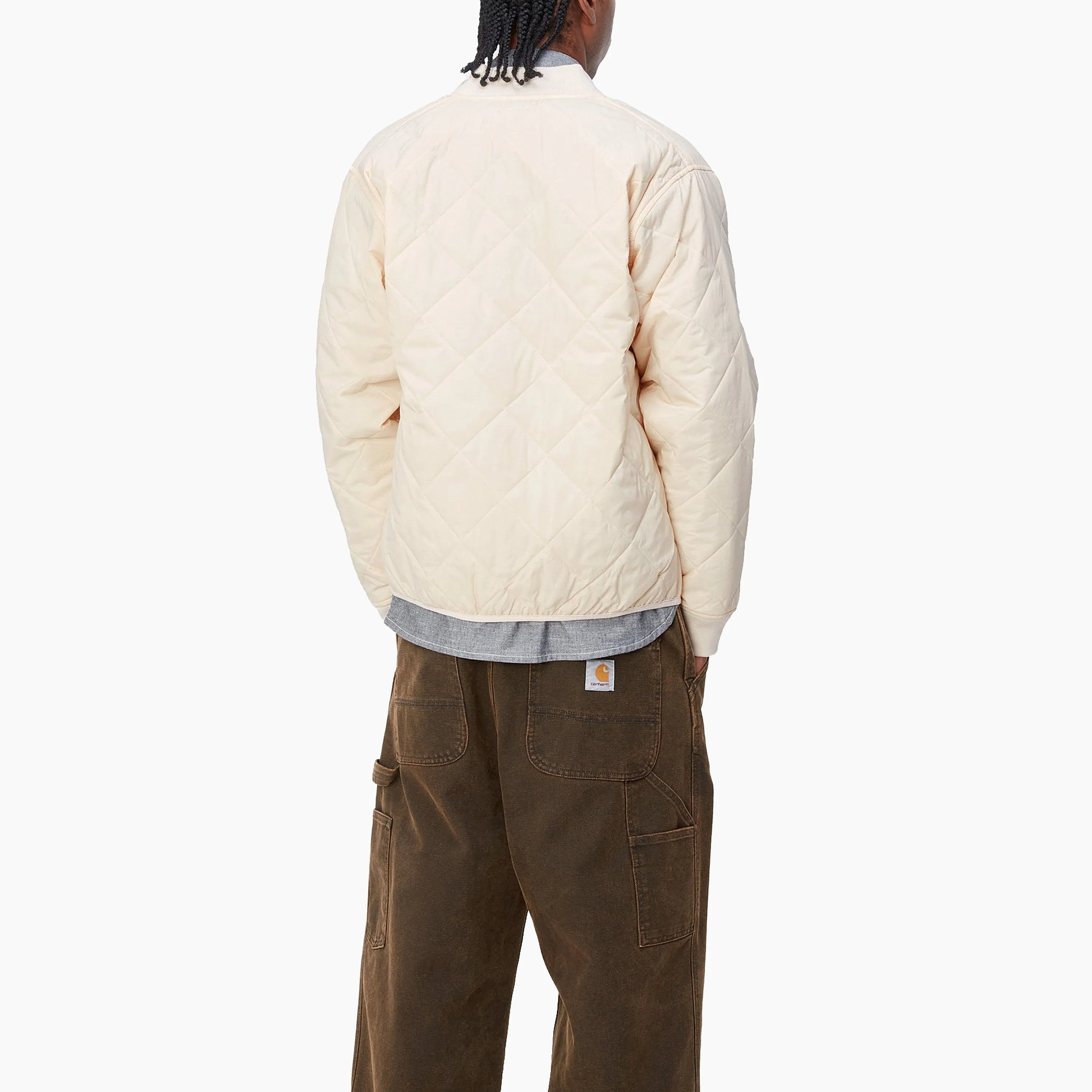 CARHARTT WIP BARROW LINER JACKET NATURAL - I029461