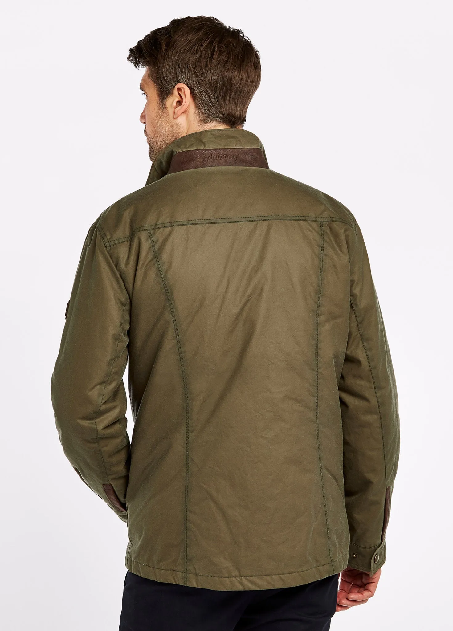 Carrickfergus Waxed Jacket - Dusky Green