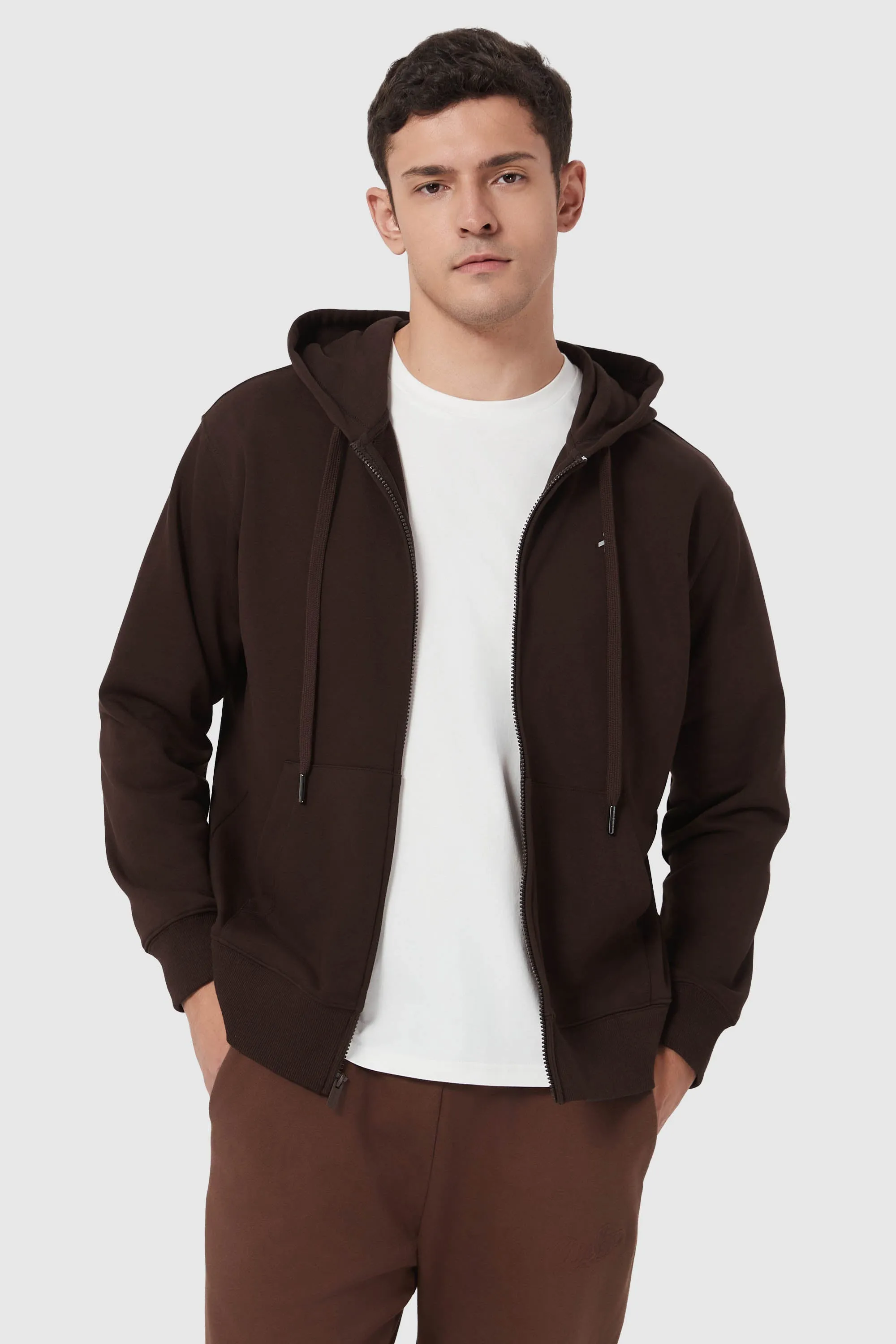 Casual Full-Zip Hoodie