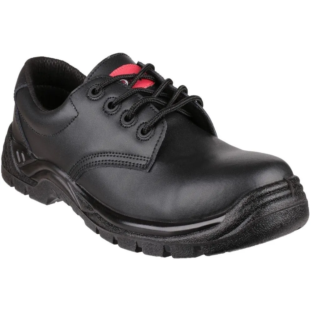 Centek Mens FS311C Lace Up Leather Safety Industrial Work Shoes