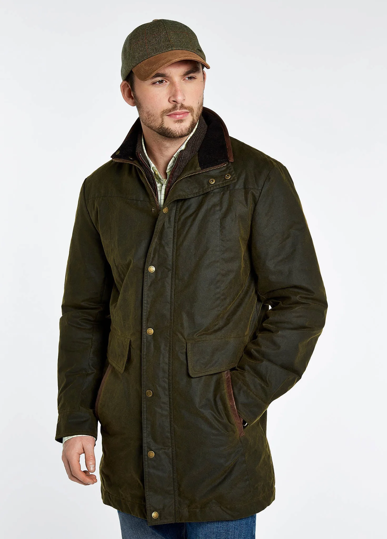 Chalkhill Wax Jacket - Olive