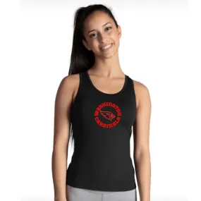 Covalent Activewear Cardinals Racerback Tank Top