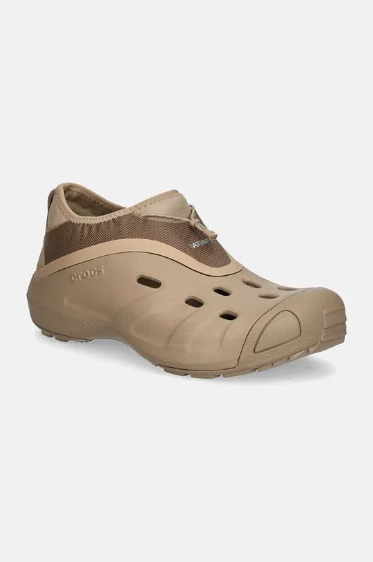 Crocs shoes Satisfy X Crocs Quick Trail men's brown color 209628.TUMB