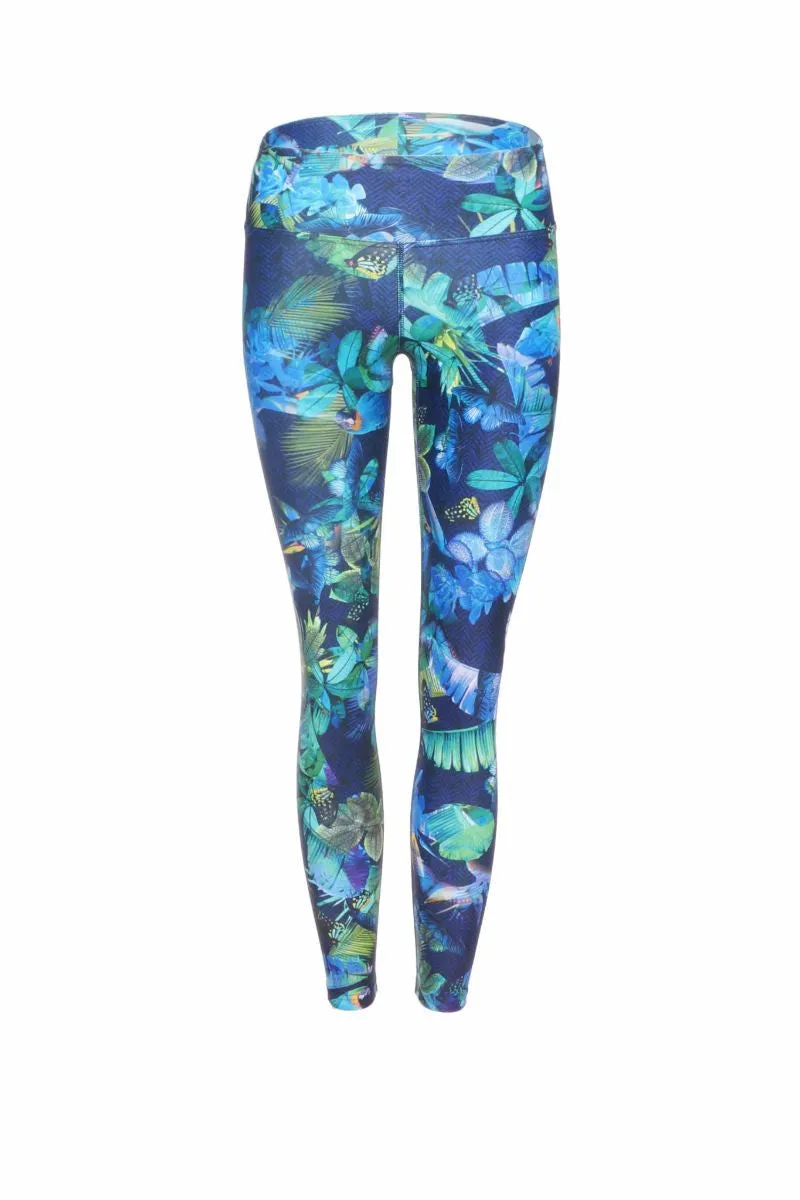 DHARMA BUMS // STANDARD WAIST LEGGING - MYSTIC JUNGLE