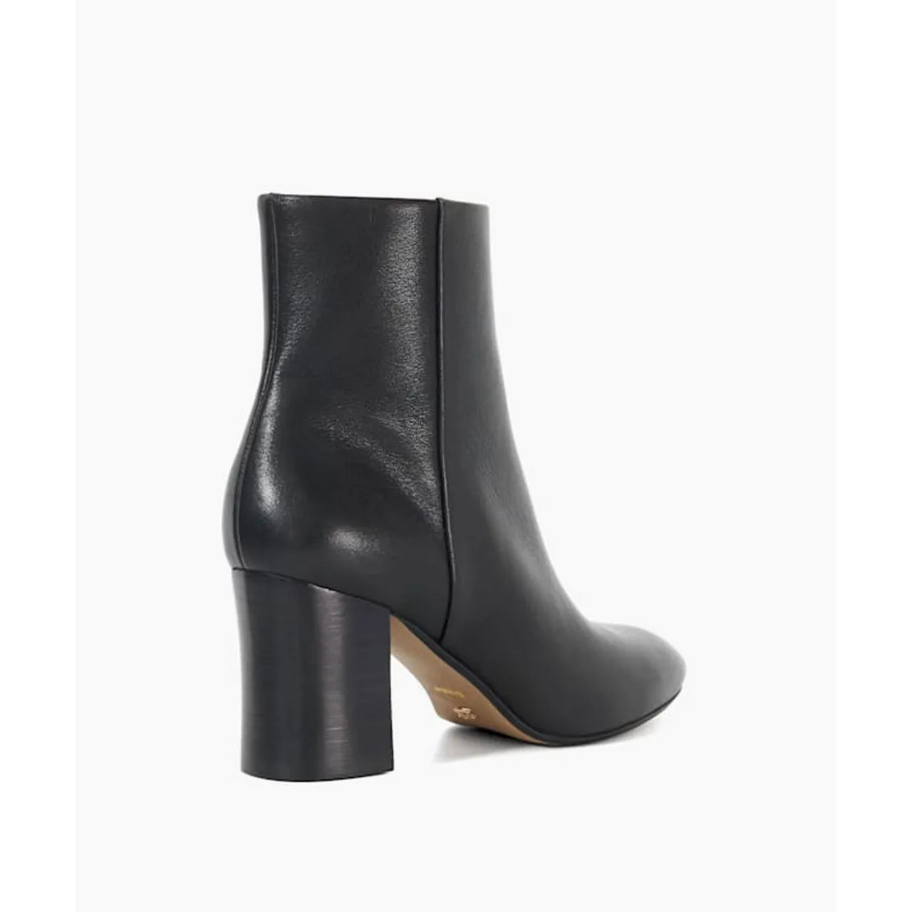 DUNE LONDON Ollave Block Heel Ankle Boots - Black