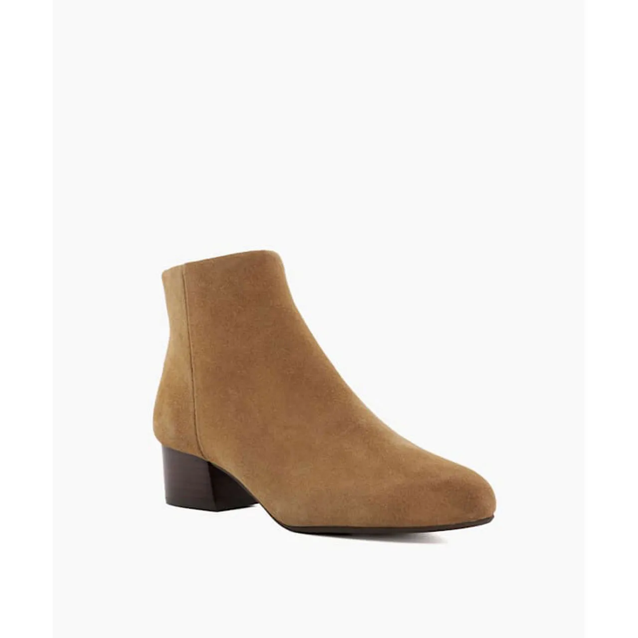 DUNE LONDON Perrie Low Heel Ankle Boots - Beige