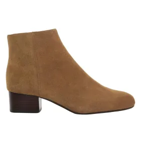 DUNE LONDON Perrie Low Heel Ankle Boots - Beige