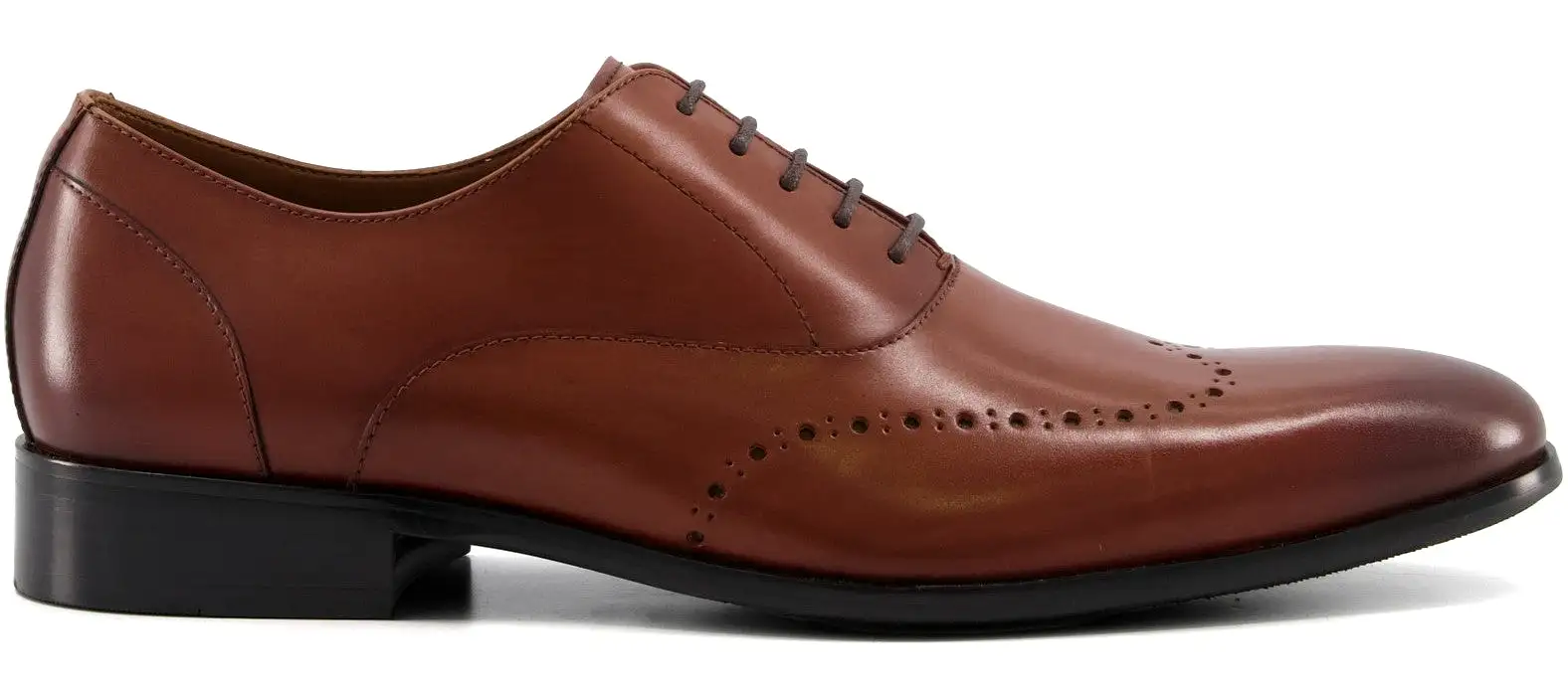 Dune Sycon Mens Leather Lace Up Oxford Shoe