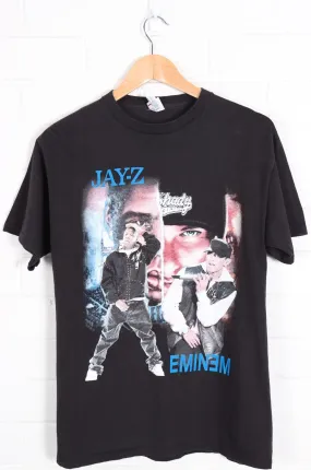 Eminem & Jay-Z 'Home and Home' Tour Front Back T-Shirt (M)