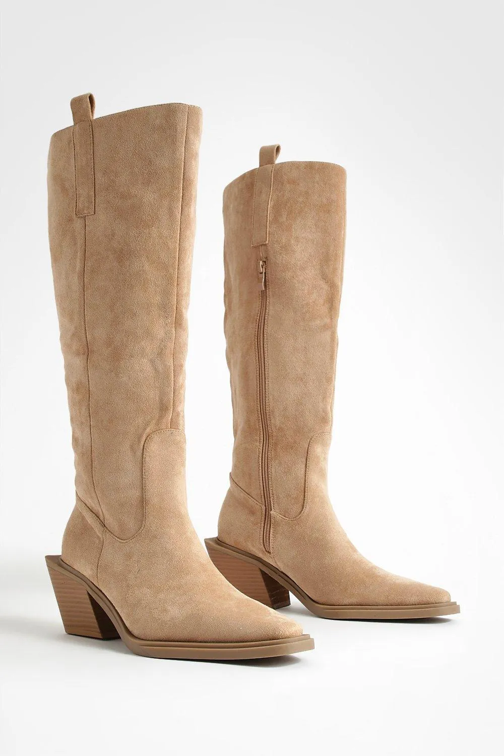 Extended Rand Knee High Cowboy Boots