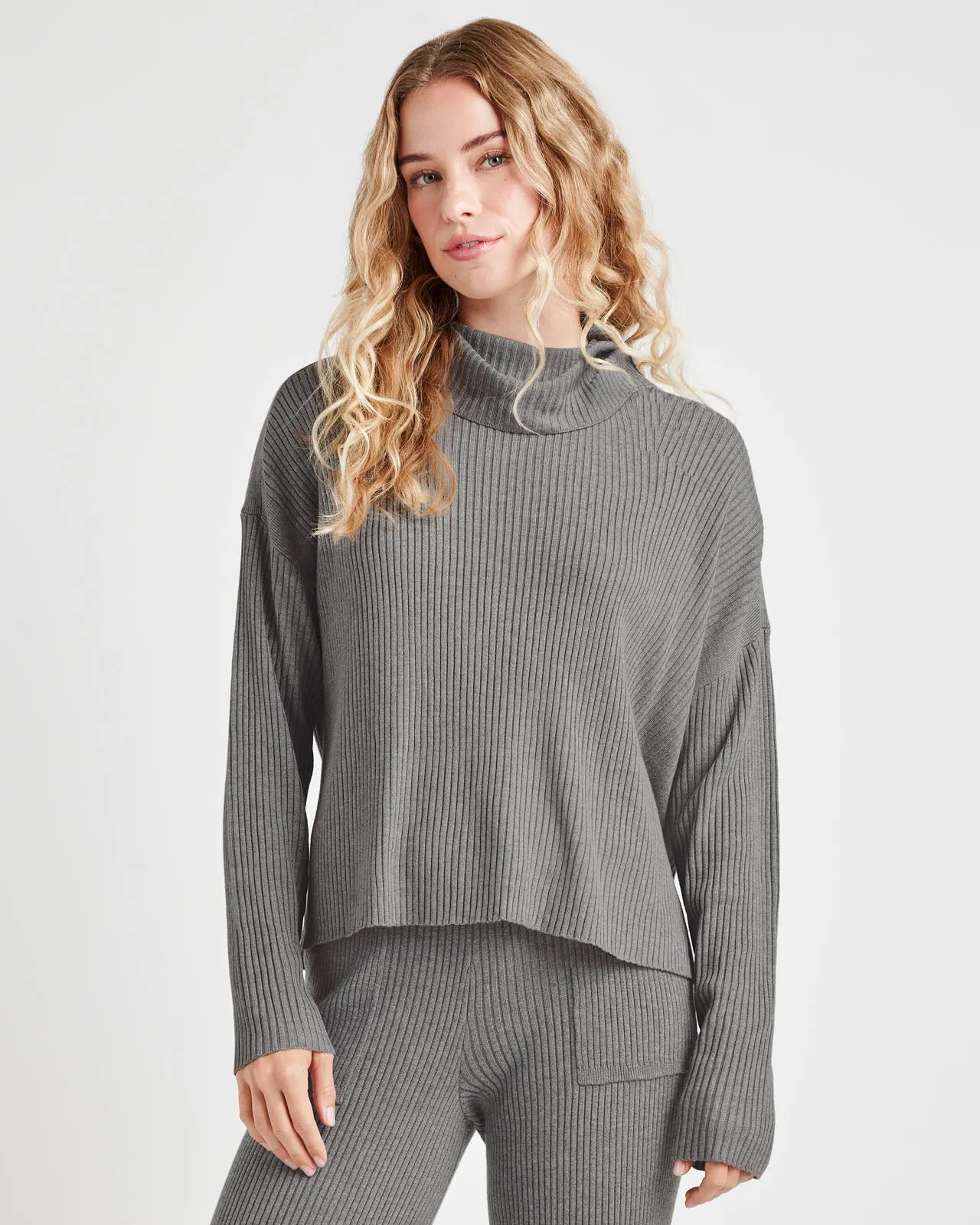 Georgie Cashblend Cowl Neck Sweater