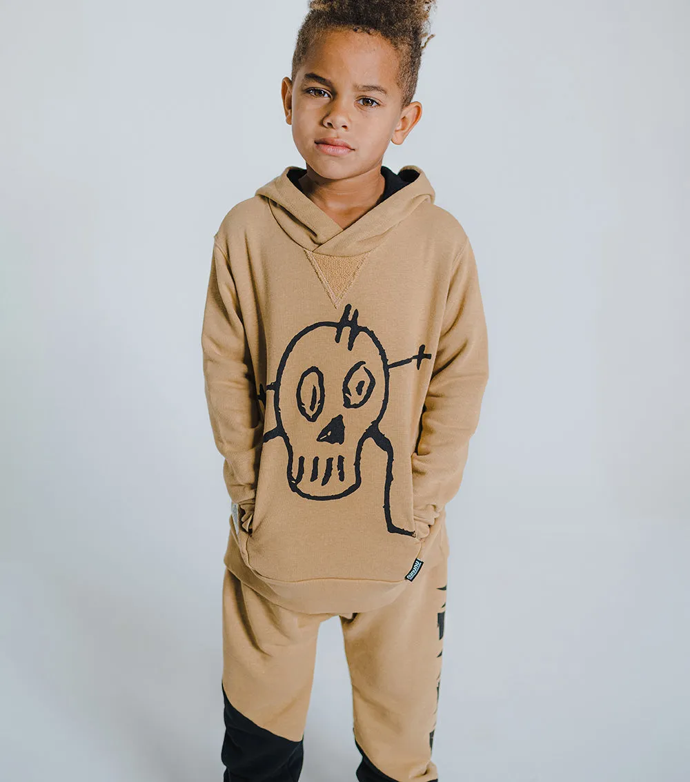 goofy skull hoodie