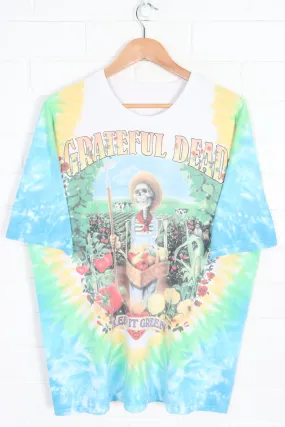 Grateful Dead 1998 Keep It Green/Let It Grow Tie Dye T-Shirt (XL)