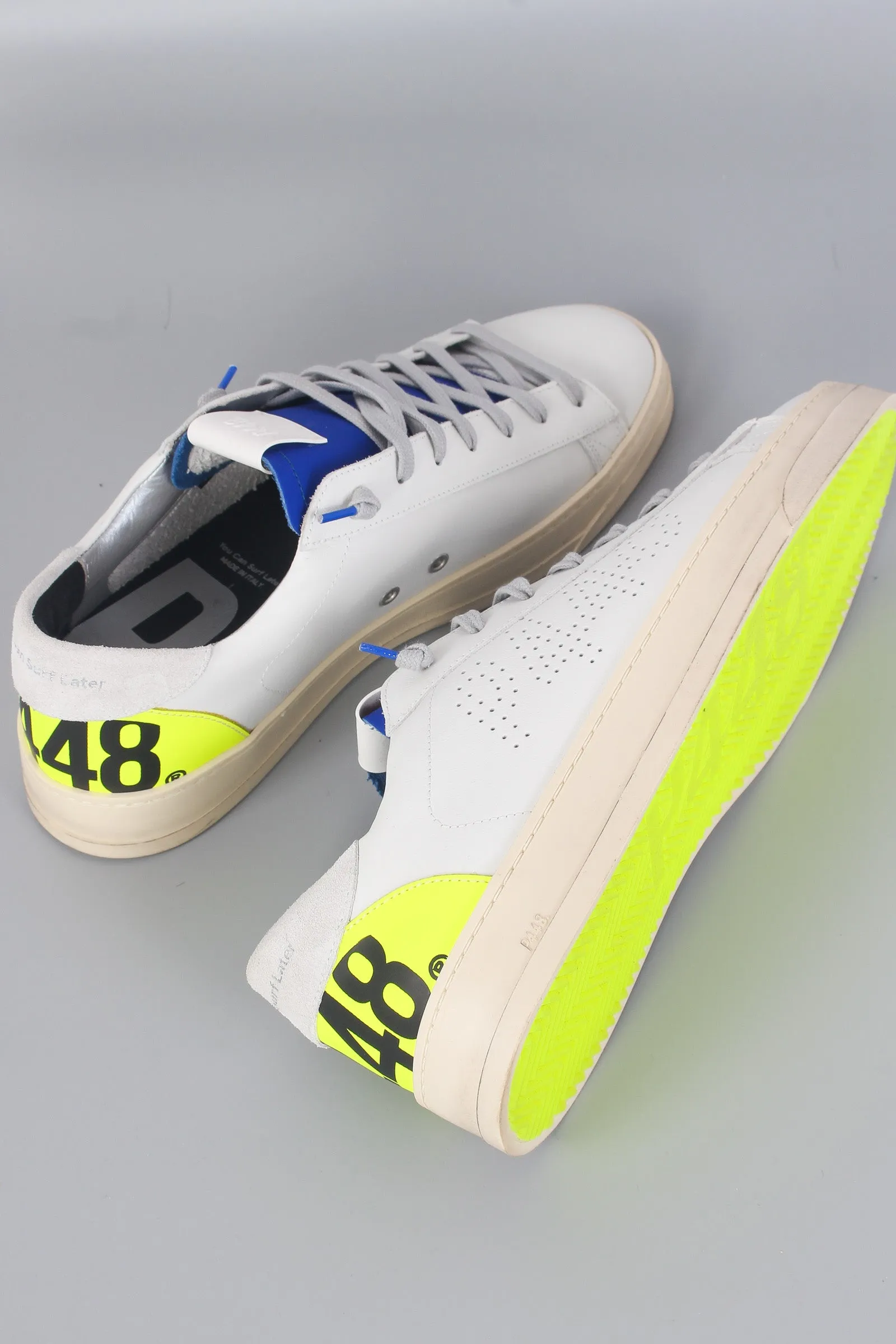 Jack C Sneaker Fluo White/neon