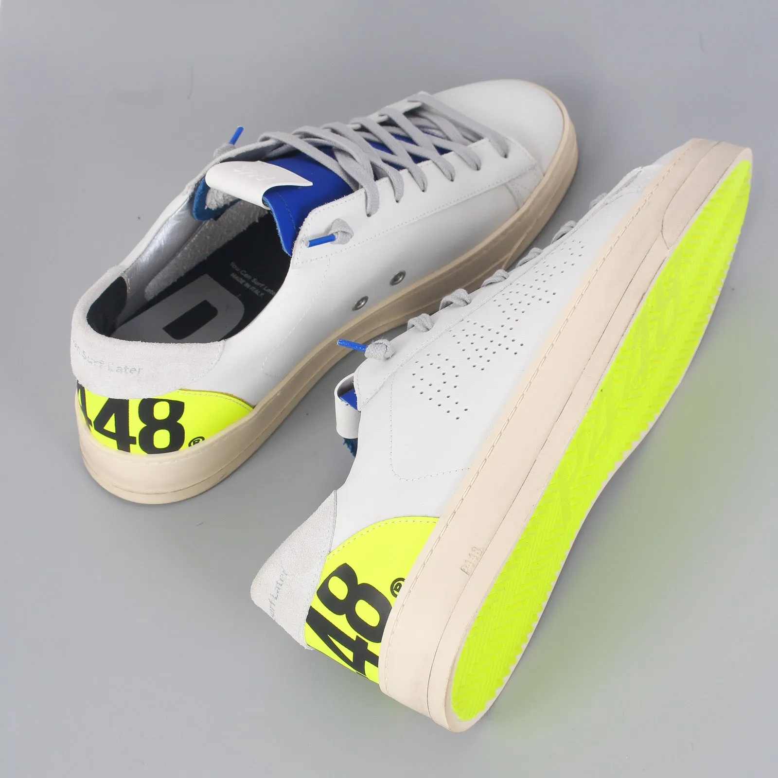 Jack C Sneaker Fluo White/neon