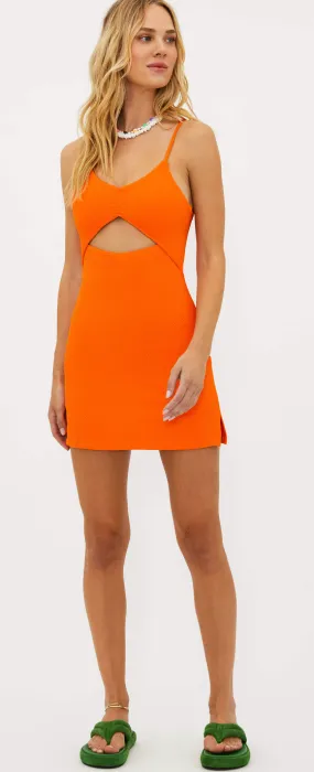 Jewel Orange Activewear Dress by Beach Riot