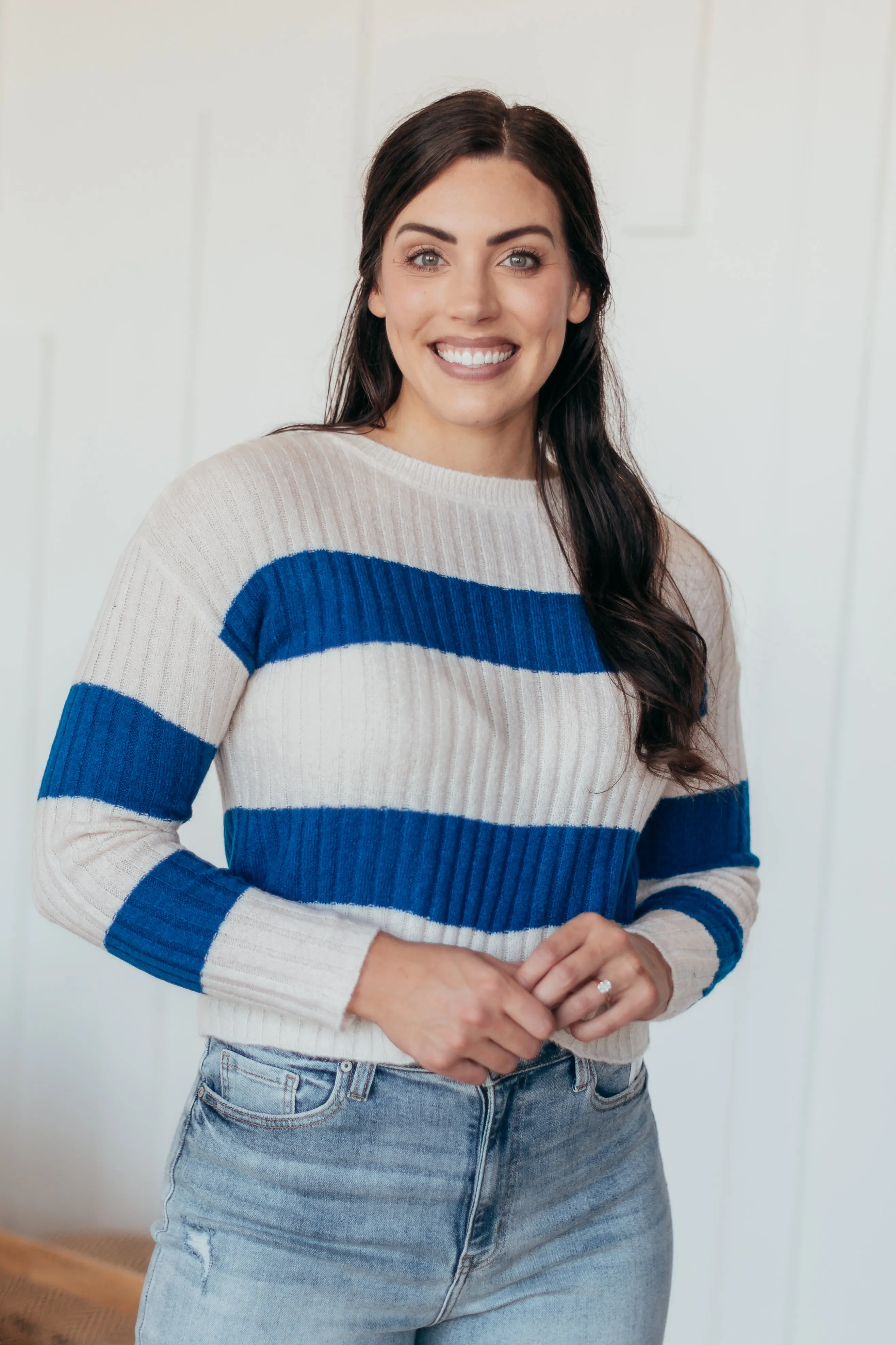 Keep It Stripe Knit Sweater - 2 Colors