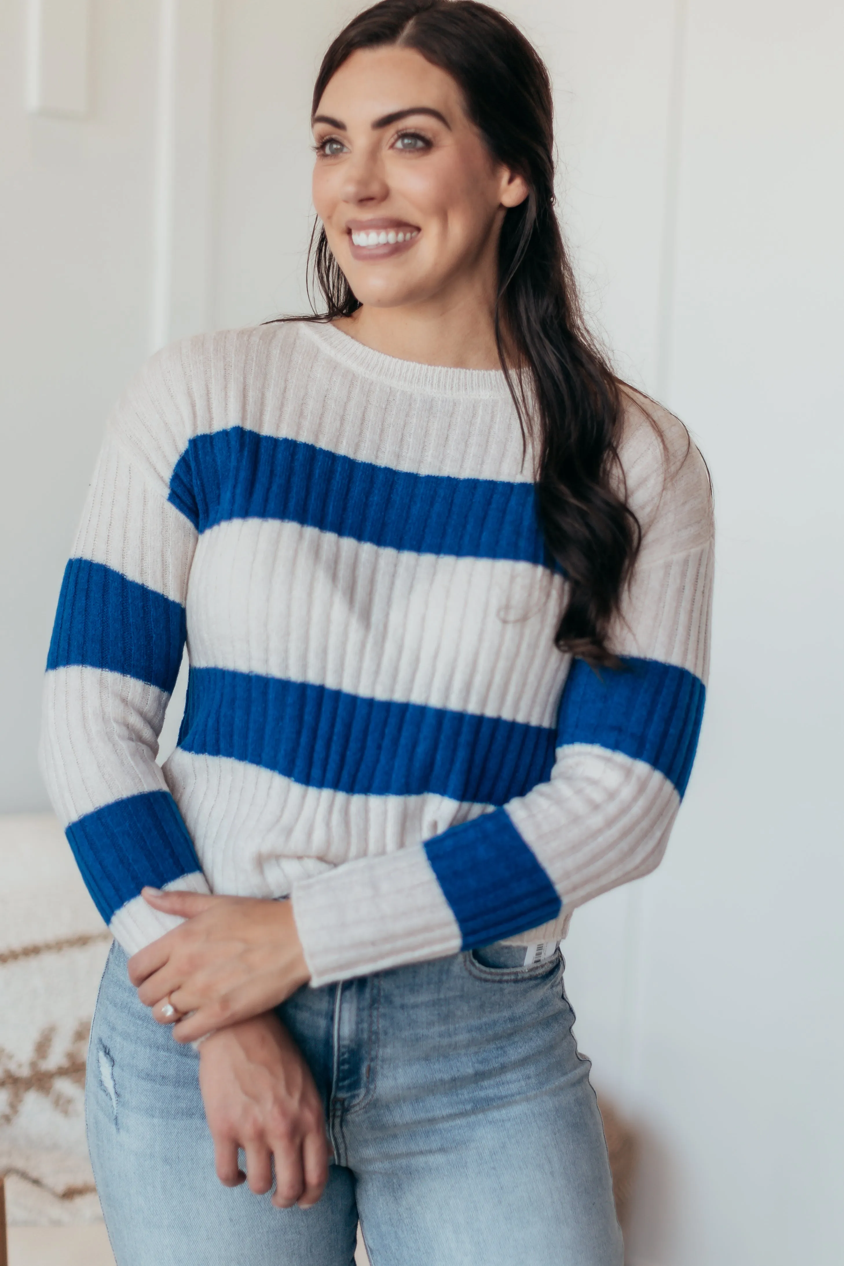 Keep It Stripe Knit Sweater - 2 Colors