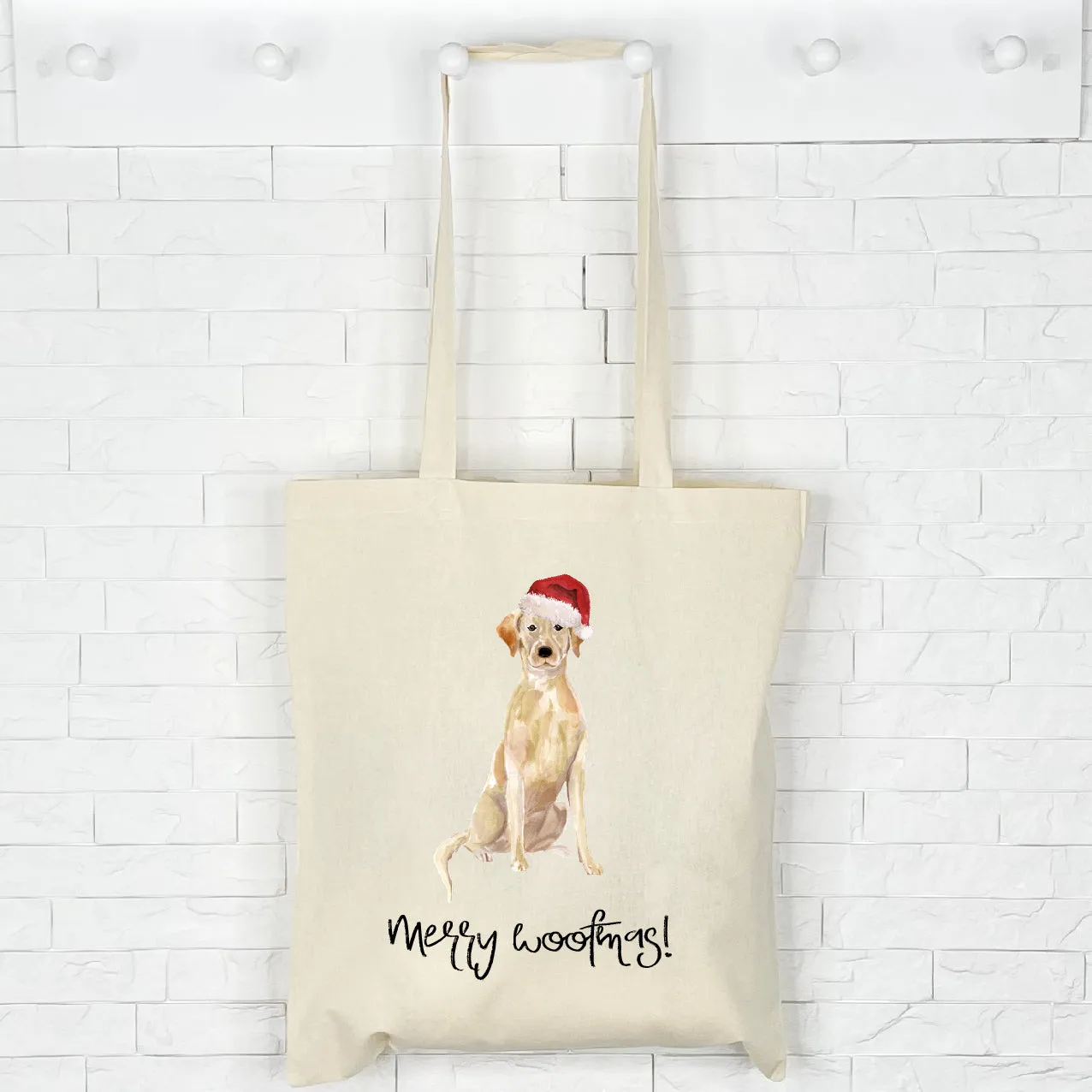 Labrador Christmas Tote Bag