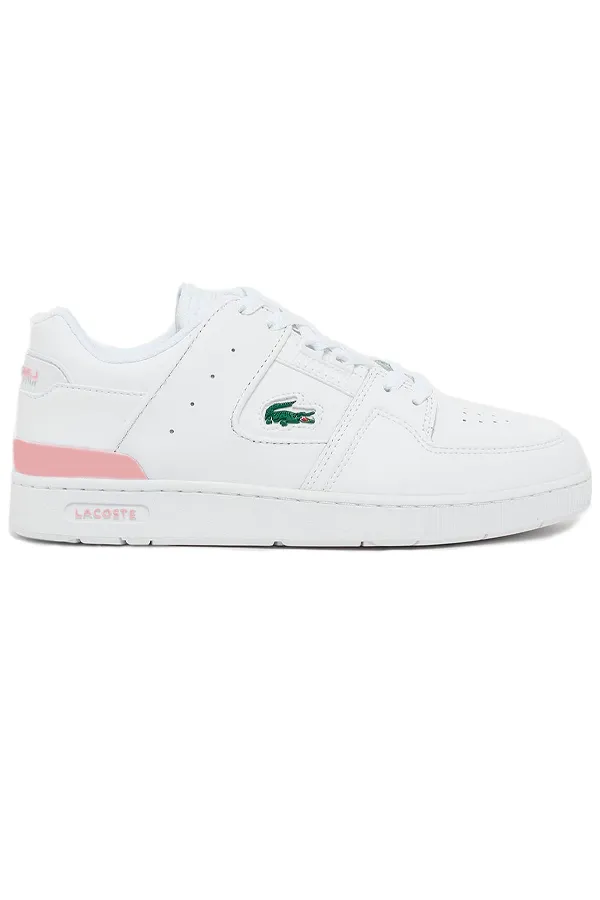 Lacoste Women Court Leather Sneaker Bleach