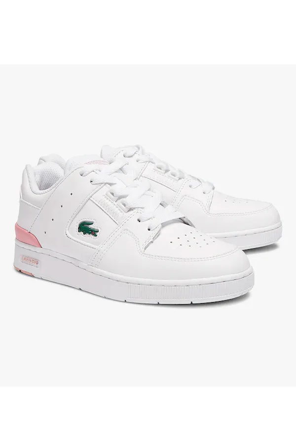 Lacoste Women Court Leather Sneaker Bleach