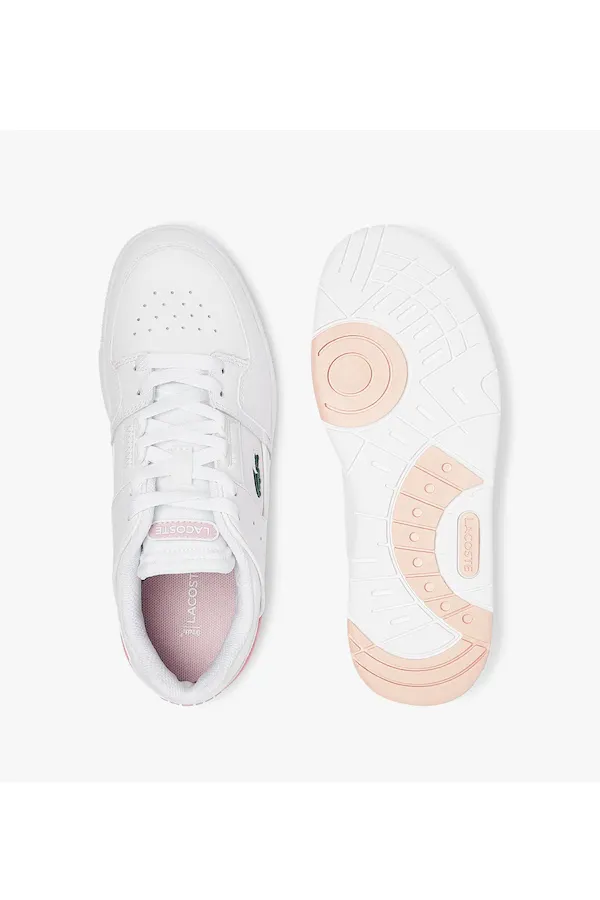 Lacoste Women Court Leather Sneaker Bleach